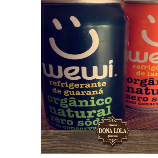 Refrigerante Orgânico Wewi Guarana por Dona Lola Comercio De Produtos Naturais Ltda