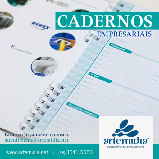 Cadernos Empresariais por Artemídia Gráfica e Editora