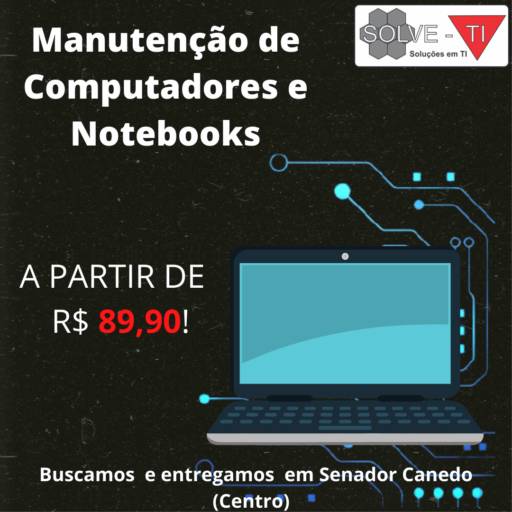 Solve-TI || Assistência técnica em informática e soluções em Ti em Senador Canedo, GO por Solve-Ti Solve-TI || Assistência técnica em informática e soluções em Ti em Senador Canedo, GO por Solve-Ti