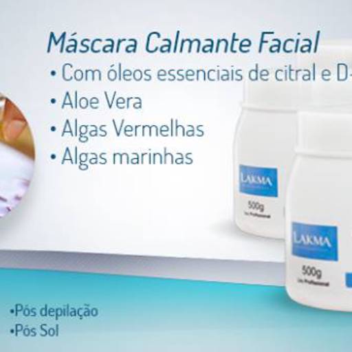MÁSCARA CALMANTE AROMATHERAPY 500GR por Vetthá - Produtos para Estética