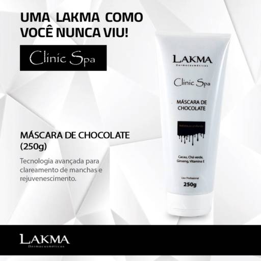 MÁSCARA DE CHOCOLATE 250GR. por Vetthá - Produtos para Estética