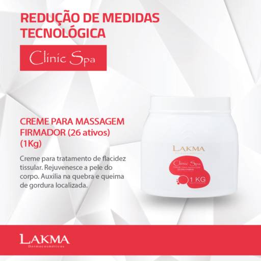 CREME PARA MASSAGEM FIRMADOR 26 ATIVOS 1KG