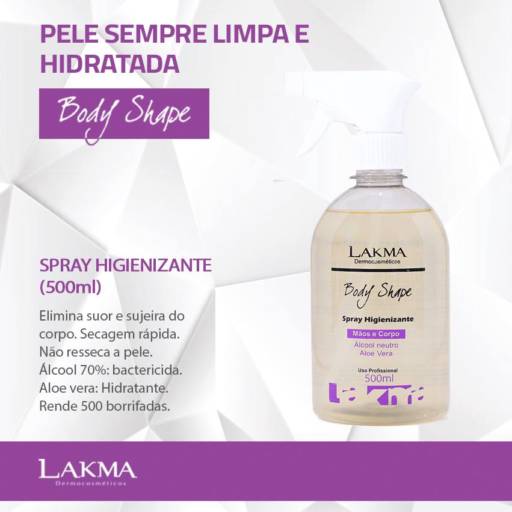 SPRAY HIGIENIZANTE 500ML por Vetthá - Produtos para Estética