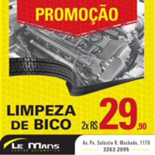 Comprar o produto de Limpeza de Bicos em Outros Serviços pela empresa Le Mans Centro Automotivo  em Lençóis Paulista, SP por Solutudo