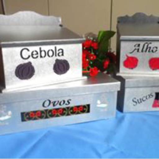 Porta Condimentos. por Golden Wire