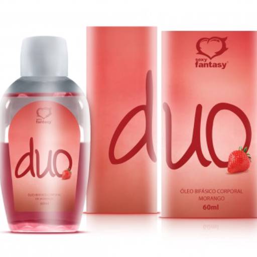 Óleo Duo Morango por Romântica Boutique