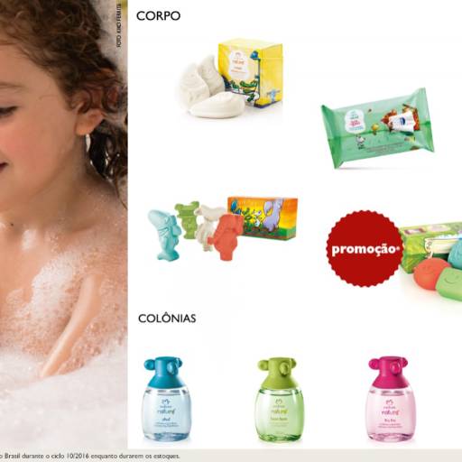 LINHA INFANTIL NATURA por Consultora Vera