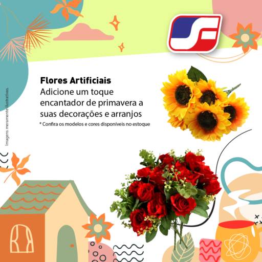 Comprar o produto de Flores Artificiais em Decoração pela empresa São Francisco Presentes e 1,99 em Ourinhos, SP por Solutudo
