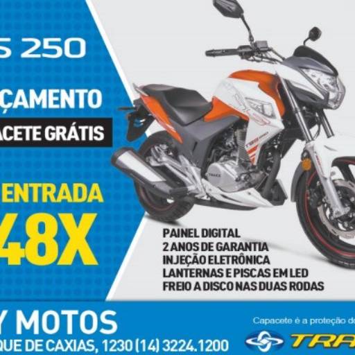 Traxx TSS 250, Twister, CB 300 por Traxx SKY Motos
