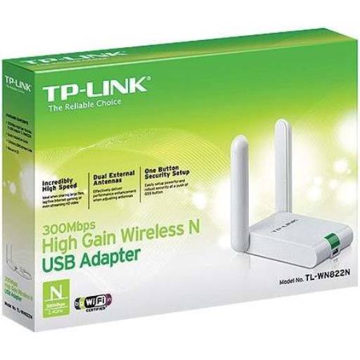 Comprar o produto de ADAPTADOR USB WI-FI 300MBPS TP LINK em Roteadores e Access Points pela empresa InfoAssis Net em Assis, SP por Solutudo