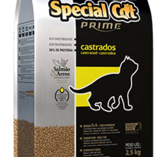 Comprar o produto de Special Cat Prime Castrados em Ração para Gatos pela empresa Amigão Pet Shop em Ourinhos, SP por Solutudo