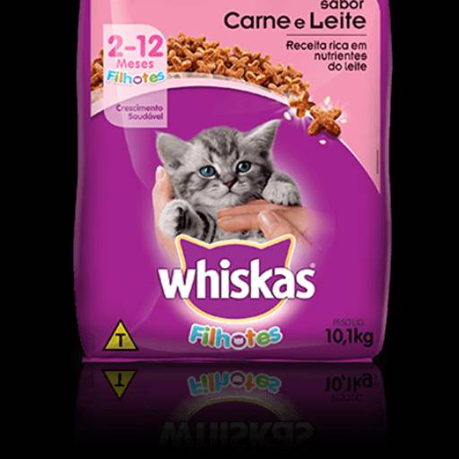 Comprar o produto de Whiskas Filhotes Carne e Leite em Roedores pela empresa Amigão Pet Shop em Ourinhos, SP por Solutudo
