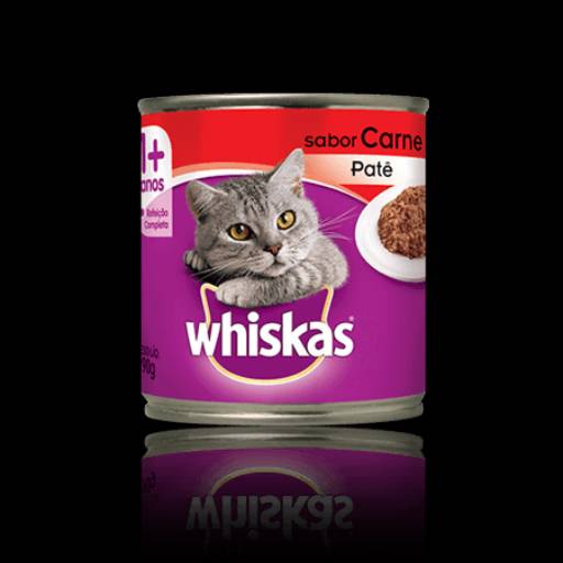 Whiskas Lata Patê Carne por Amigão Pet Shop