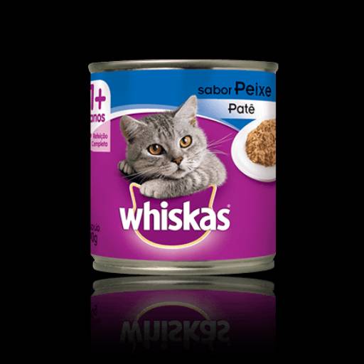 Whiskas Lata Patê Peixe por Amigão Pet Shop