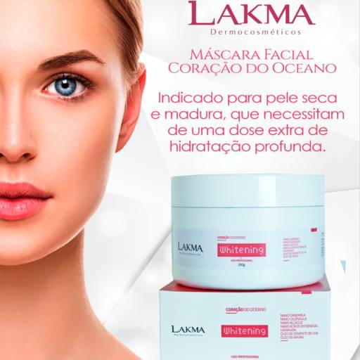 MÁSCARA FACIAL CORAÇÃO DO OCEANO 250GR por Vetthá - Produtos para Estética