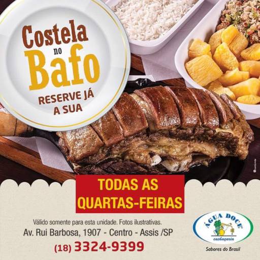 Costela no Bafo por Bar E Restaurante Cachacaria De Assis Ltda