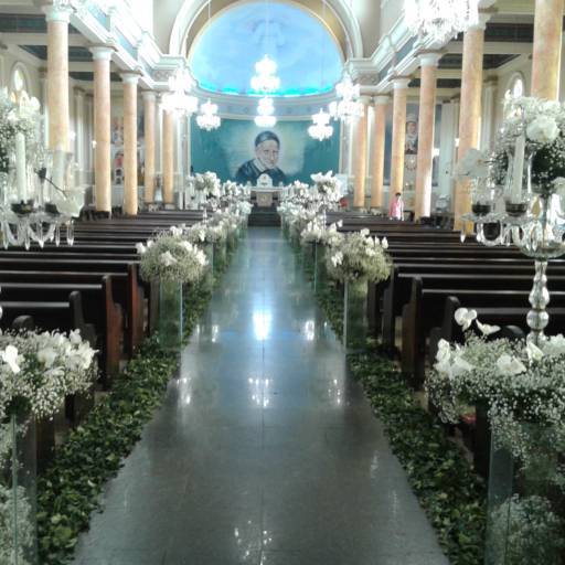 decoração de igreja  casamento por Cicera's Floricultura