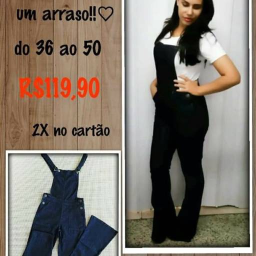 Comprar o produto de Macacão jeans feminino  em A Classificar pela empresa Doct Jeans Bauru em Bauru, SP por Solutudo