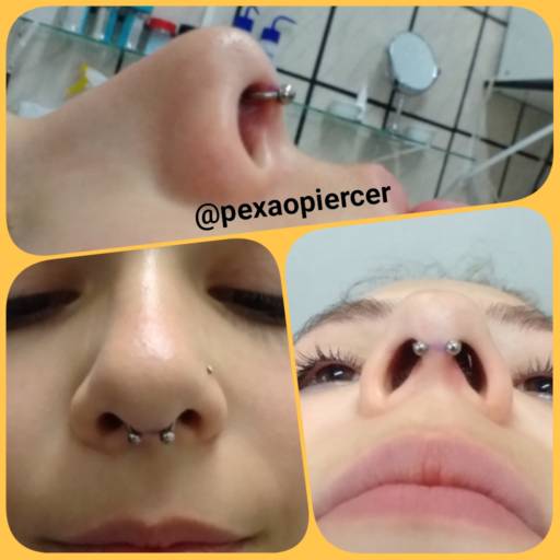 Perfuração Septo Nasal em Botucatu, SP por Questa Tattoo & Piercing