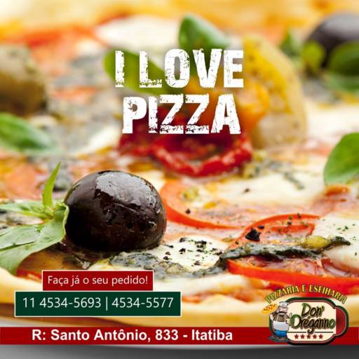 Comprar o produto de Pizzas em Marmitex pela empresa Pizzaria e Esfiharia Don Oréganno em Itatiba, SP por Solutudo