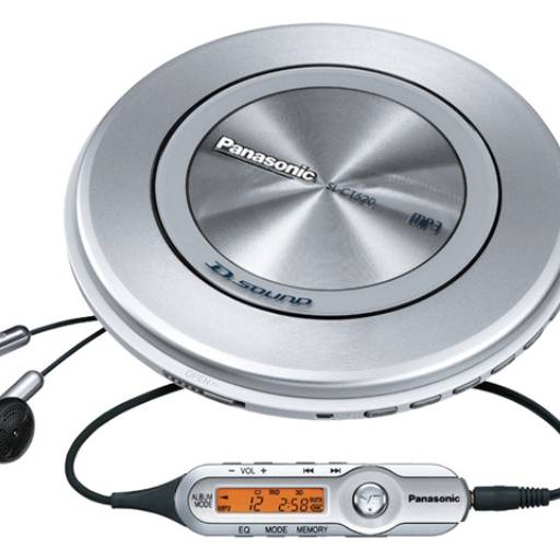 Panasonic SL-CT520 Portable CD / MP3 Player with D.Sound Technology por Jornal Da Economia