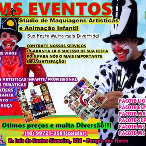 ANIMAÇÃO E RECREAÇÃO MS EVENTOS por MS Eventos Infantil