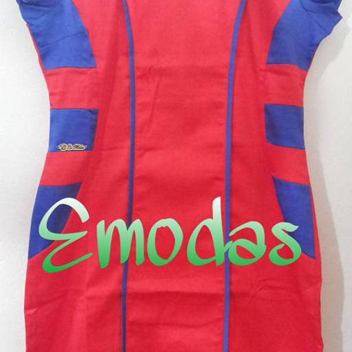 Comprar o produto de Vestido em sarja em Vestidos Casuais pela empresa Emodas em Caraguatatuba, SP por Solutudo