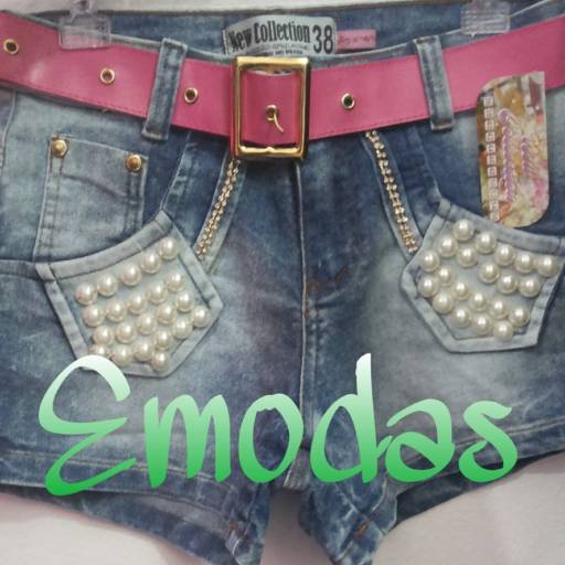 Comprar o produto de Short jeans em Shorts pela empresa Emodas em Caraguatatuba, SP por Solutudo