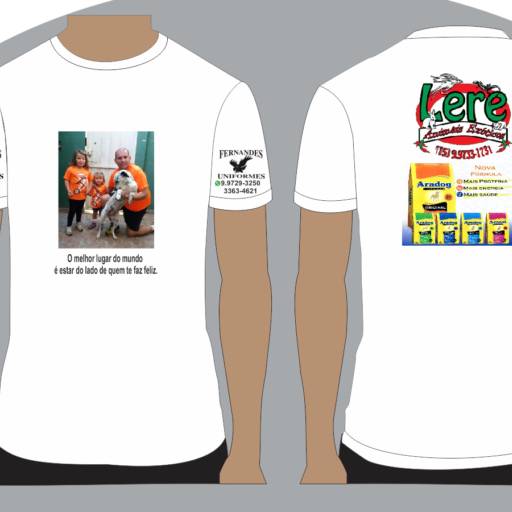 Camisetas Sublimadas por Fernandes Uniformes 