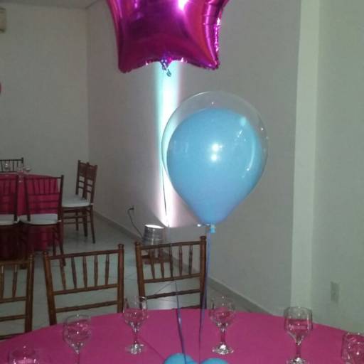 Balões com gás hélio por Ateliê Viva Festa