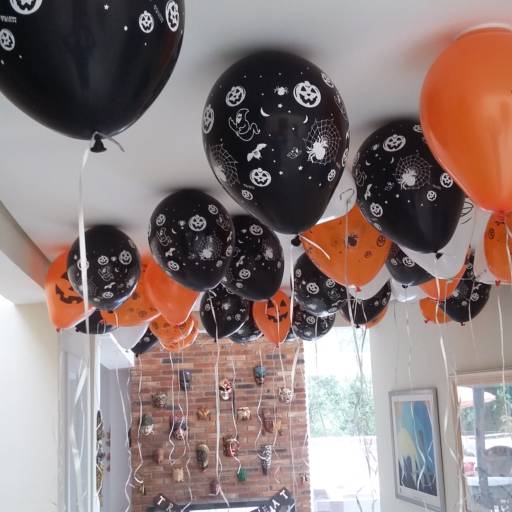Balões numero 9'' polegadas por Ateliê Viva Festa