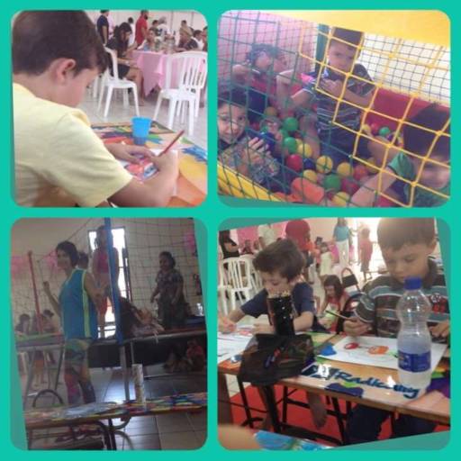 Área Kids + Piscina de Bolinhas  por Radically