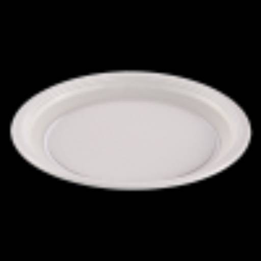 PR21 Prato Descartável 21 cm Hiperpack Branco