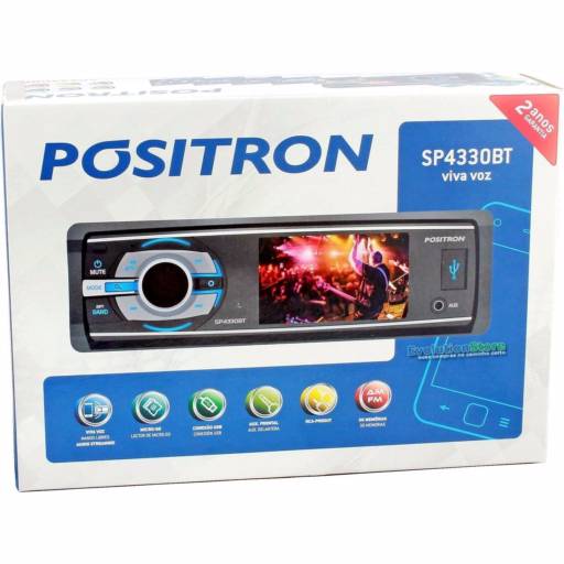 DVD PLAYER POSITRON SP 4330BT por Pino Som Audio Car