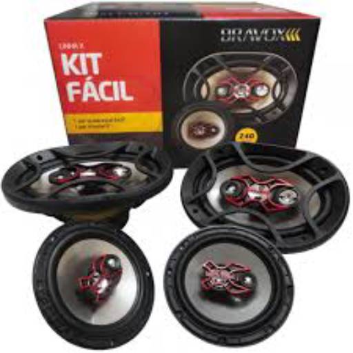 Comprar o produto de KIT FACIL BRAVOX em Alto-Falantes pela empresa Pino Som Audio Car em Itatiba, SP por Solutudo