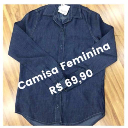 Comprar o produto de Camisa jeans feminina em Avaré em Feminino pela empresa Lorsa Jeans em Avaré, SP por Solutudo
