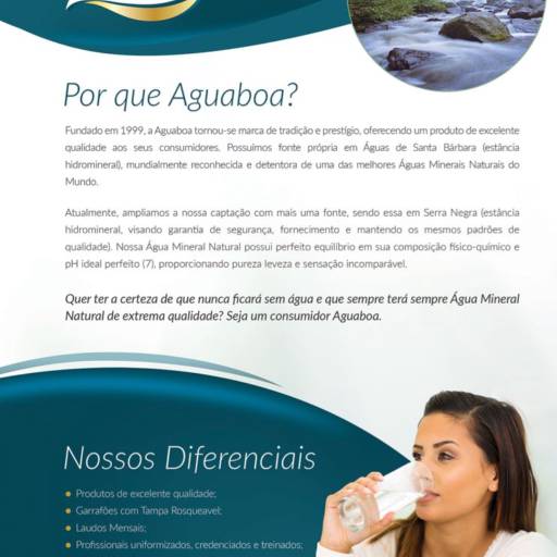 Comprar o produto de Aguaboa em Avaré em Alimentos e Bebidas pela empresa Águaboa em Avaré, SP por Solutudo