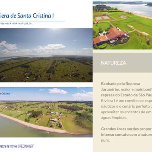 Venda de Terrenos no Loteamento Riviera de Santa Cristina I - Renata Menezes CRECI 168397F por Renata Menezes CRECI 168397F