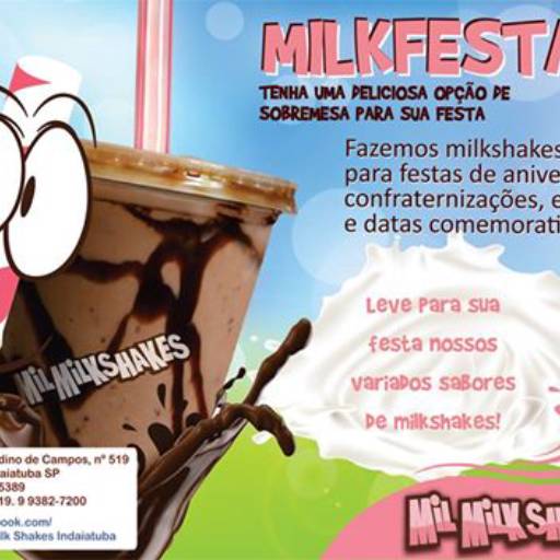 Comprar o produto de Confraternização em Outros Serviços pela empresa Mil Milkshakes em Indaiatuba, SP por Solutudo