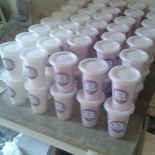 Algodão Doce no Pote 2 por Edna Personalizados