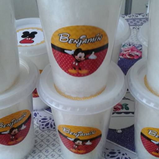 Algodão Doce no Pote 2 por Edna Personalizados