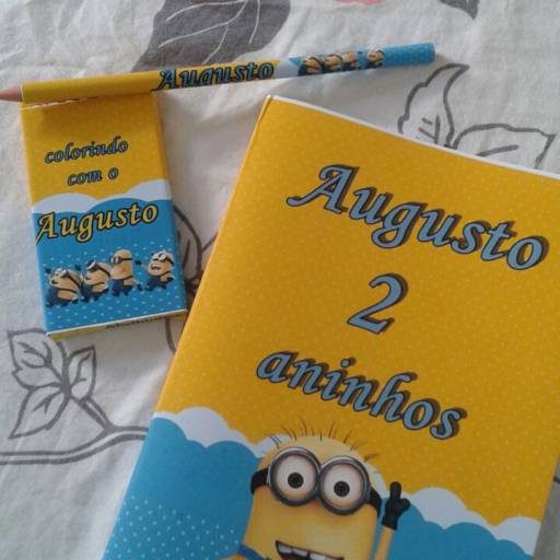 Caderninho de Colorir por Edna Personalizados