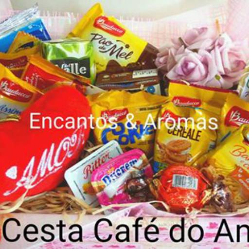 Comprar o produto de Cesta Café do Amor em Outros pela empresa Encantos & Aromas em Itatiba, SP por Solutudo