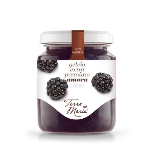 Comprar o produto de Amora em 100% Natural pela empresa Terra Moriá • Geleias Artesanais de Atibaia em Atibaia, SP por Solutudo