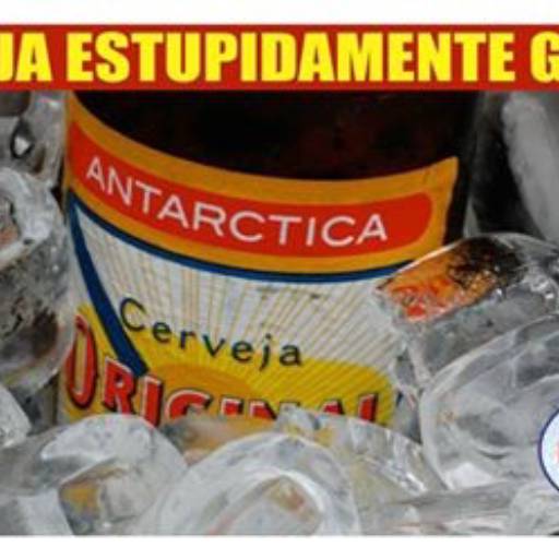 Pra deixar a cerveja estupidamente gelada nesse churrasco no feriado só com Gelo Philadelphia.