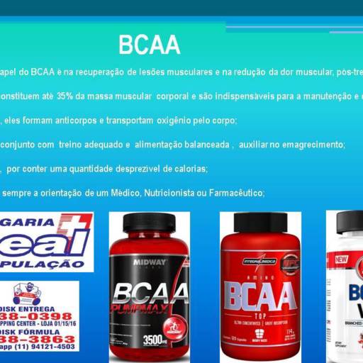 BCAA por Drogaria Real - Loja 1