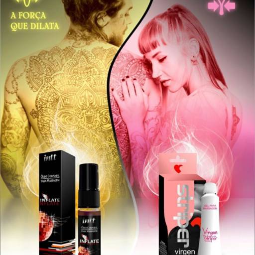 Stripper Virgin e Inflate por Milla Sex Shop Delivery