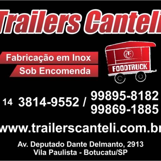 Comprar o produto de Fabricação de Food Truck em Botucatu e todo o Brasil em A Classificar pela empresa Trailers Canteli em Botucatu, SP por Solutudo