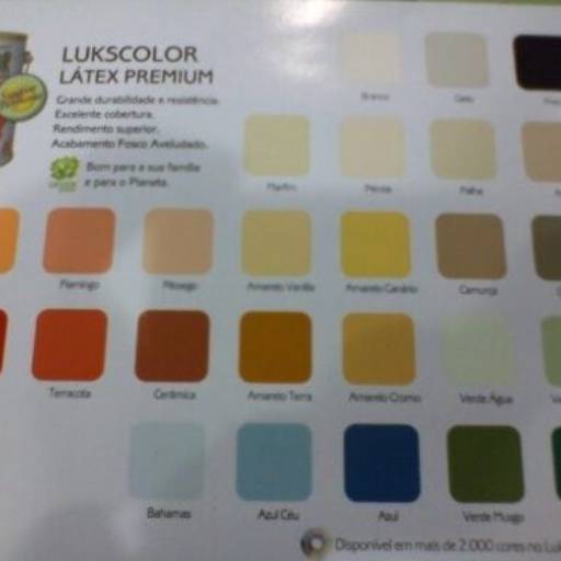 Látex Premium Lukscolor por Casa das Tintas A Loja do Élcio