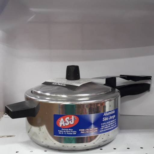 Panela de pressão  3,0 litros Alumínio São Jorge por Bazar Baladi